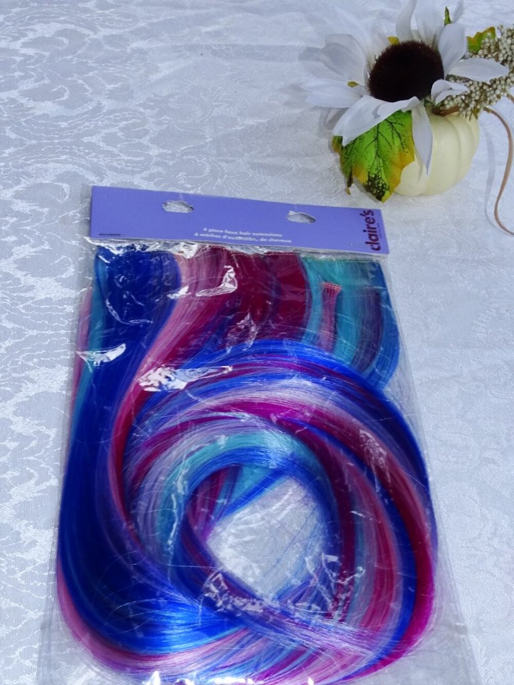 Claire's 4 Piece Faux Hair Extensions